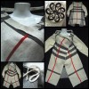 Jacheta Dama Cardigan Poncho Tricot Imprimeu Bej Crem All Seasons Marime Universala