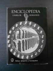 ENCICLOPEDIA LIMBILOR ROMANICE {1989} foto