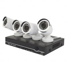 Aproape nou: Kit supraveghere video PNI House PTZ450 Full HD - DVR si 4 camere exte foto