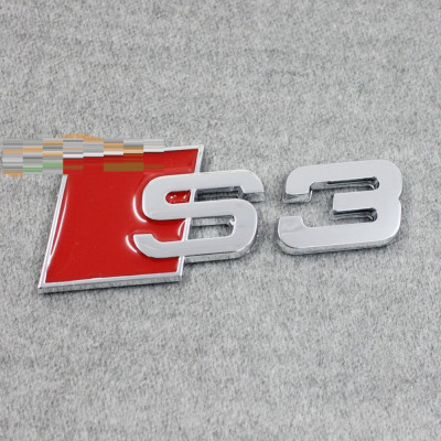Accesoriu auto metal autoadeziv pentru AUDI S3 metal autoadeziv foto