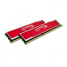 + KIT Memorie RAM HyperX Red 8GB DDR3 1600MHz CL9 Dual Channel KHX16C9B1RK2/8X foto