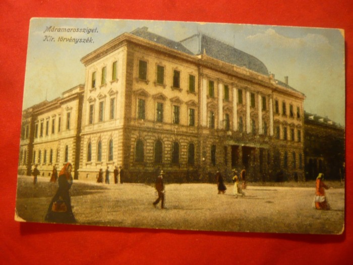Ilustrata Sighetul Marmatiei Ed. Berger Miksa , inceput secol XX