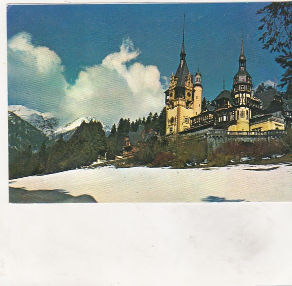 bnk cp Sinaia - Castelul Peles - necirculata