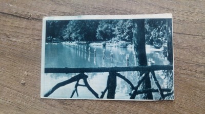 Sibiu, vedere din Parcul Dumbrava/ Carte postala, C.P., CP foto