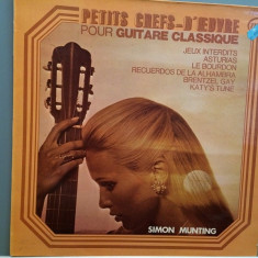 SIMON MUNTING - PETITS CHEFS-D'OEUVRE (1974/EMI/FRANCE) - Vinil/Impecabil