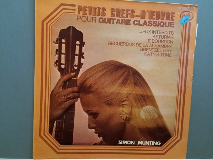 SIMON MUNTING - PETITS CHEFS-D&#039;OEUVRE (1974/EMI/FRANCE) - Vinil/Impecabil