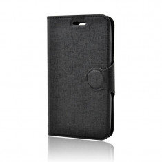 Husa Protectie Spate Lemontti Book Jelly Negru pentru Huawei Ascend Y360/Y3 foto