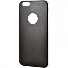 Husa Protectie Spate Lemontti Silicon Hybrid Negru (ultraslim) pentru iPhone 6/6S foto