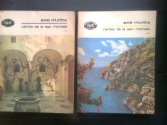 Axel Munthe - Cartea de la San Michele (2 vol.), (Editura Minerva, 1986; BPT) foto