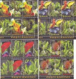 PESTI SERIE COMPLETA CU 3 VIGNETE DIFERITE,3X,2005, MNH,ROMANIA., Amfibieni, Nestampilat