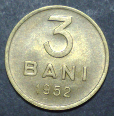 3 bani 1952 2 UNC foto