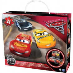 Puzzle 3D Cars 3x24 Piese foto