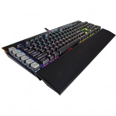 Tastatura gaming mecanica Corsair K95 RGB PLATINUM Cherry MX Brown Layout EU Black foto