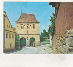 bnk cp Sighisoara - Turnul croitorilor - necirculata foto