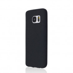 Husa Protectie Spate Just Must Silicon Sand Black pentru Samsung Galaxy S7 G930 foto
