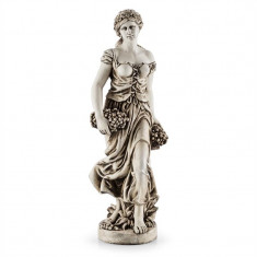 BLUMFELDT CERES , STATUIE SCULPTATA MANUAL , 1,2 M, CIMENT, ASPECT NATURAL foto