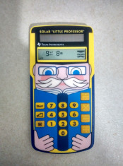 Calculator Solar Little Professor - Texas Instruments foto