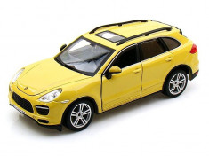 Porsche Cayenne Turbo - Galben mustar - Minimodel auto 1:24 Star Collezione foto