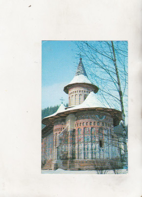 bnk cp Biserica Voronet - Vedere - necirculata foto