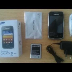 Samsung Galaxy Y duos S6102 dual sim negru produs nou original