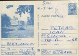 Romania - Intreg postal CP circulat 1980 - Baile Felix - Hotel &quot;Nufarul&quot;, Dupa 1950