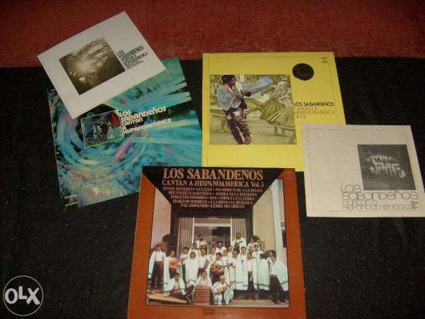 Lot 3 LP Los Sabadenos Cantan A Hispanoamerica Vol.1-3 Latin America vinil vinyl
