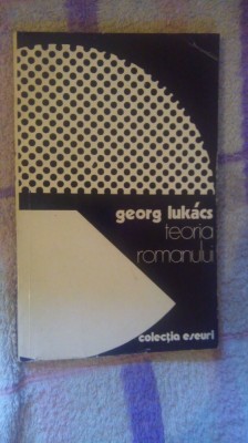 Teoria romanului-Georg Lukacs foto