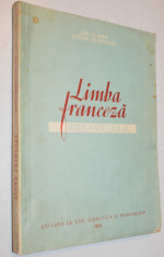 Manual limba FRANCEZA, manual clasa VI-a, 1958 foto