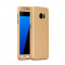 Husa fata-spate pentru Samsung S6 cu folie de protectie GRATIS- GOLD !