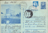 Romania - Intreg postal CP circulat,1984 - Buzau - Oficiul postal, Dupa 1950