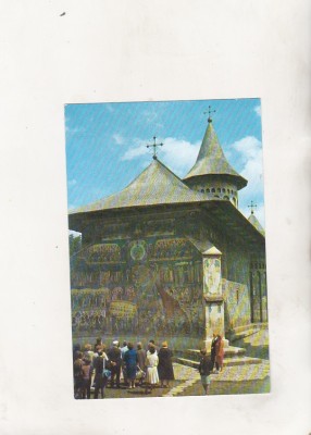 bnk cp Biserica Voronet - Vedere - necirculata foto