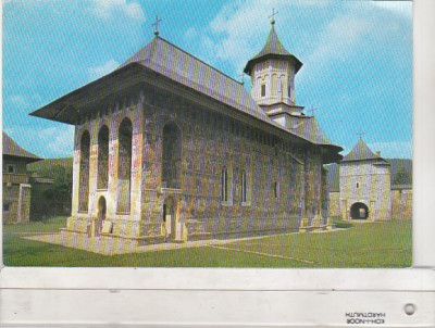 bnk cp Biserica manastirii Moldovita - Vedere - necirculata foto