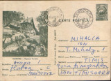 Romania - Intreg postal CP circulat 1977 - Moroeni - Popasul turistic
