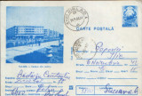 Romania - Intreg postal CP circulat,1983 - Tulcea - Vedere din centru, Dupa 1950