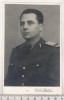 Bnk foto Locotenent artilerie aa - foto Studio Barta Constanta 1941, Alb-Negru, Romania 1900 - 1950, Militar