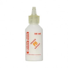 Vopsea pentru vitralii Orange Elephant, white, 20ml foto