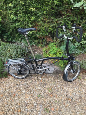 Bicicleta Brompton , pliabila , cu piese originale -calitate foto