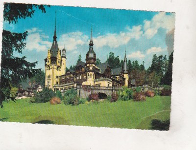 bnk cp Sinaia - Castelul Peles - uzata - Kruger 1143/1 foto