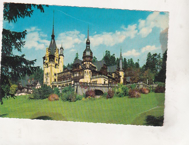 bnk cp Sinaia - Castelul Peles - uzata - Kruger 1143/1