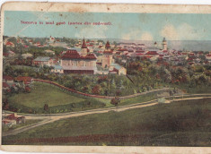 CARTE POSTALA SUCEAVA IN ANUL 1906 ( partea din sud-vest ) foto