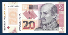 Croatia 20 Kuna 2014 P-44 foto