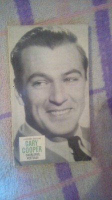 Gary Cooper cavalerul vestului-Lucienne Escoube foto