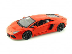 Lamborghini Aventador LP 700-4 - Portocaliu metalizat - 1:18 foto