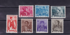 ROMANIA 1936 LP 114 COSTUME NATIONALE OETR SERIE MNH foto