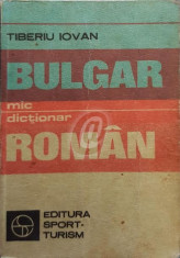 Mic dictionar bulgar-roman (1983) foto