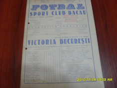 program SC Bacau - Victoria Buc. foto