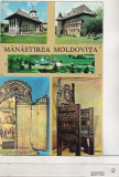 Bnk cp Manastirea Moldovita - Vedere - necirculata, Printata, Suceava