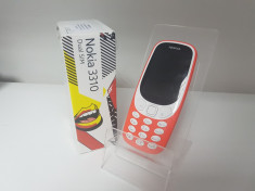 Nokia 3310 (2017) ,Dual Sim , Warm Red , Factura &amp;amp; Garantie 24 Luni ! foto