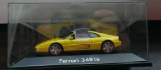 Macheta Ferrari 348 ts galben - Herpa Colectia Ferrari 1/43 - deschide tot foto