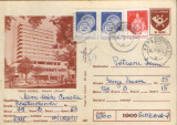 Romania - Intreg postal CP circulat,1986 - Targu Mures - Hotel &quot;Grand&quot;